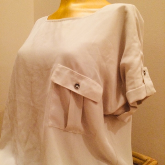 NAKED ZEBRA - Tan Tunic - M - Picture 2 of 8